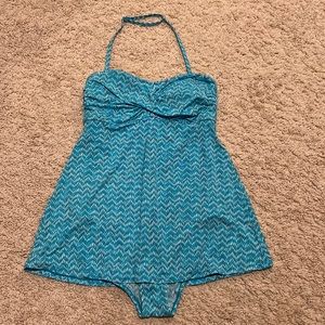 Garnet Hill swim dress size 8